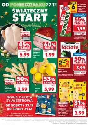 Kaufland - gazetka promocyjna Oferta Kaufland od środy 17.12 do wtorku 23.12 - strona 62