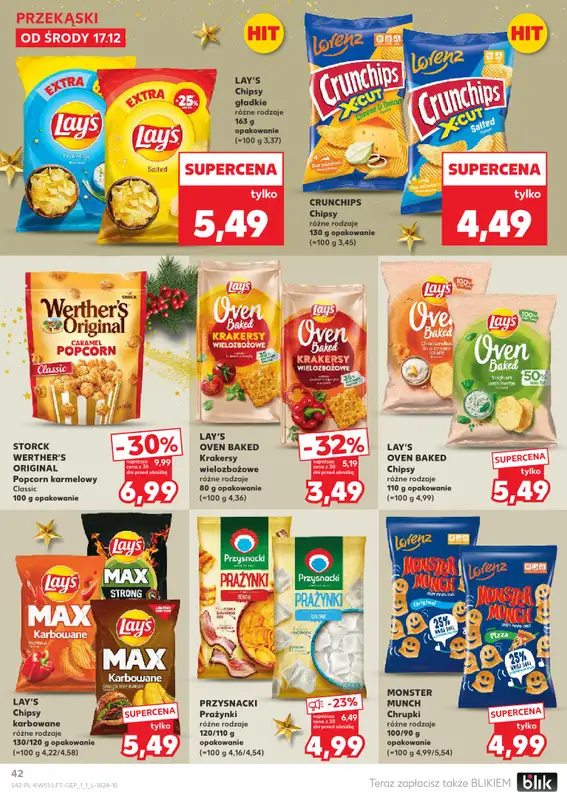 Kaufland - gazetka promocyjna Oferta Kaufland od środy 17.12 do wtorku 23.12 - strona 42