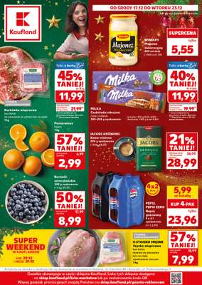 Kaufland - gazetka promocyjna Oferta Kaufland od środy 17.12 do wtorku 23.12