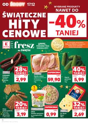 Kaufland - gazetka promocyjna Oferta Kaufland od środy 17.12 do wtorku 23.12 - strona 10