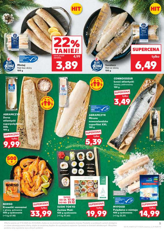 Kaufland - gazetka promocyjna Oferta Kaufland od środy 17.12 do wtorku 23.12 - strona 5
