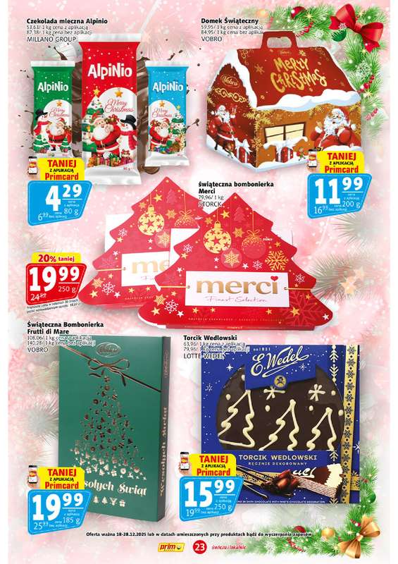Prim Market - gazetka promocyjna Gazetka od czwartku 18.12 do niedzieli 28.12 - strona 23