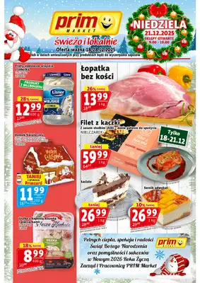 Prim Market - gazetka promocyjna Gazetka od czwartku 18.12 do niedzieli 28.12