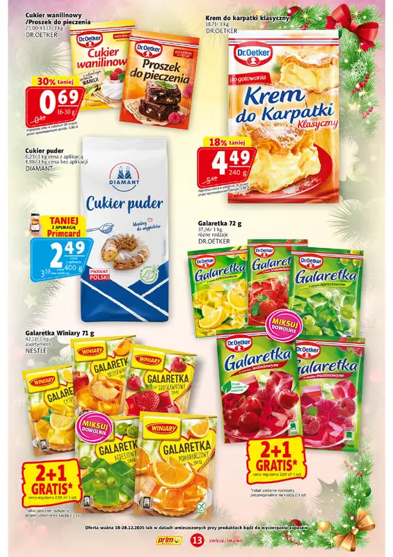 Prim Market - gazetka promocyjna Gazetka od czwartku 18.12 do niedzieli 28.12 - strona 13