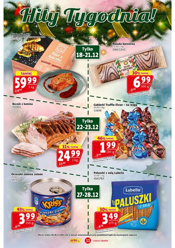 Prim Market - gazetka promocyjna Gazetka od czwartku 18.12 do niedzieli 28.12 - strona 11