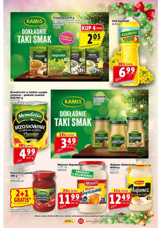 Prim Market - gazetka promocyjna Gazetka od czwartku 18.12 do niedzieli 28.12 - strona 15
