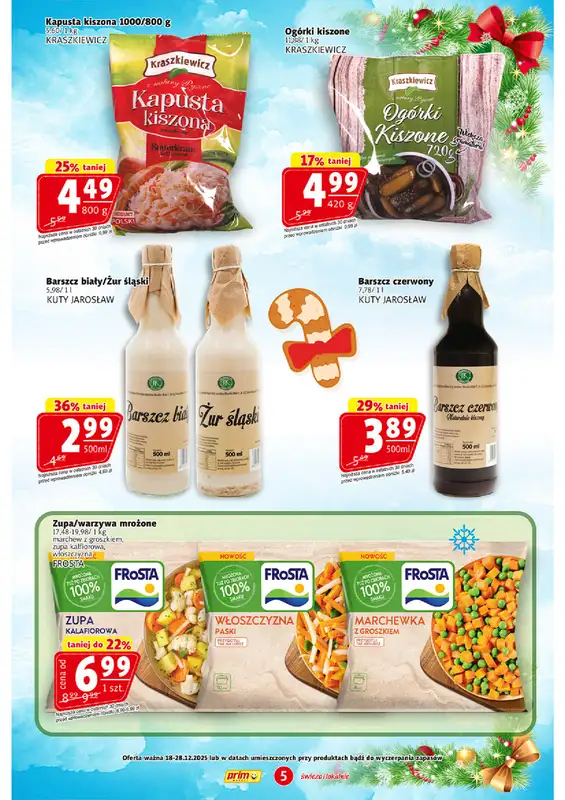 Prim Market - gazetka promocyjna Gazetka od czwartku 18.12 do niedzieli 28.12 - strona 5