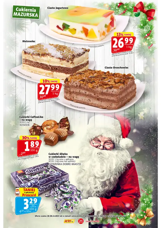 Prim Market - gazetka promocyjna Gazetka od czwartku 18.12 do niedzieli 28.12 - strona 21