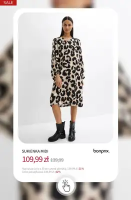 bonprix - gazetka promocyjna SALE - Sukienki do -50% od środy 17.12 do wtorku 23.12 - strona 3