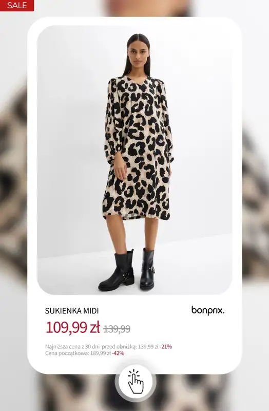 bonprix - gazetka promocyjna SALE - Sukienki do -50% od środy 17.12 do wtorku 23.12 - strona 3