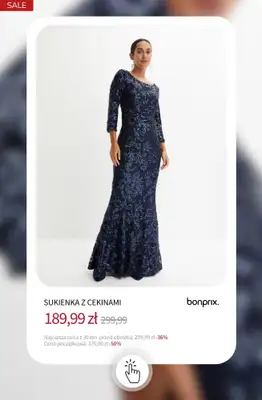 bonprix - gazetka promocyjna SALE - Sukienki do -50% od środy 17.12 do wtorku 23.12 - strona 14