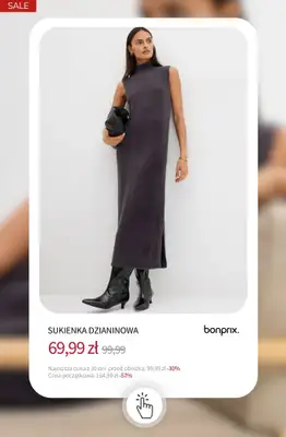 bonprix - gazetka promocyjna SALE - Sukienki do -50% od środy 17.12 do wtorku 23.12 - strona 5