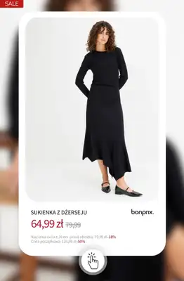 bonprix - gazetka promocyjna SALE - Sukienki do -50% od środy 17.12 do wtorku 23.12 - strona 6