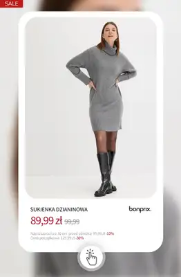 bonprix - gazetka promocyjna SALE - Sukienki do -50% od środy 17.12 do wtorku 23.12 - strona 18