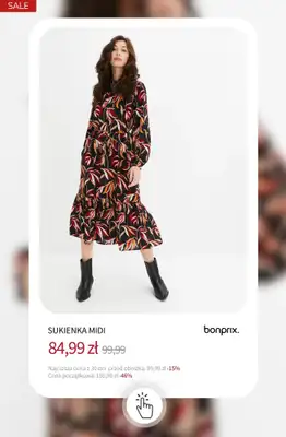 bonprix - gazetka promocyjna SALE - Sukienki do -50% od środy 17.12 do wtorku 23.12 - strona 4