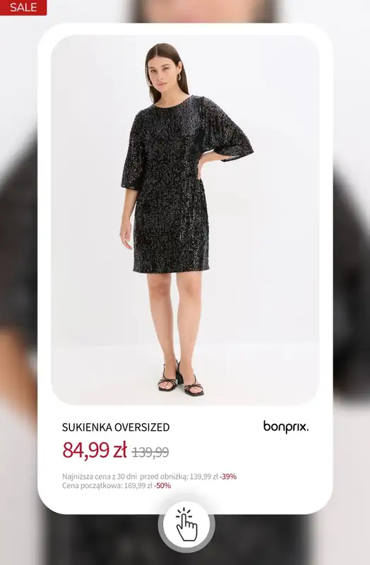 bonprix - gazetka promocyjna SALE - Sukienki do -50% od środy 17.12 do wtorku 23.12 - strona 16