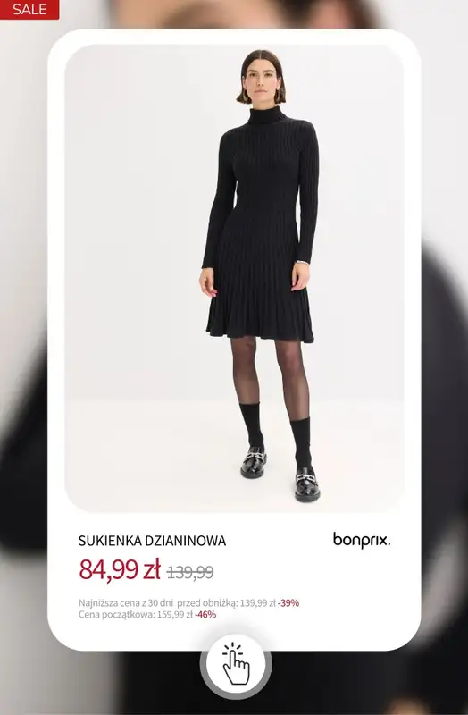 bonprix - gazetka promocyjna SALE - Sukienki do -50% od środy 17.12 do wtorku 23.12 - strona 21