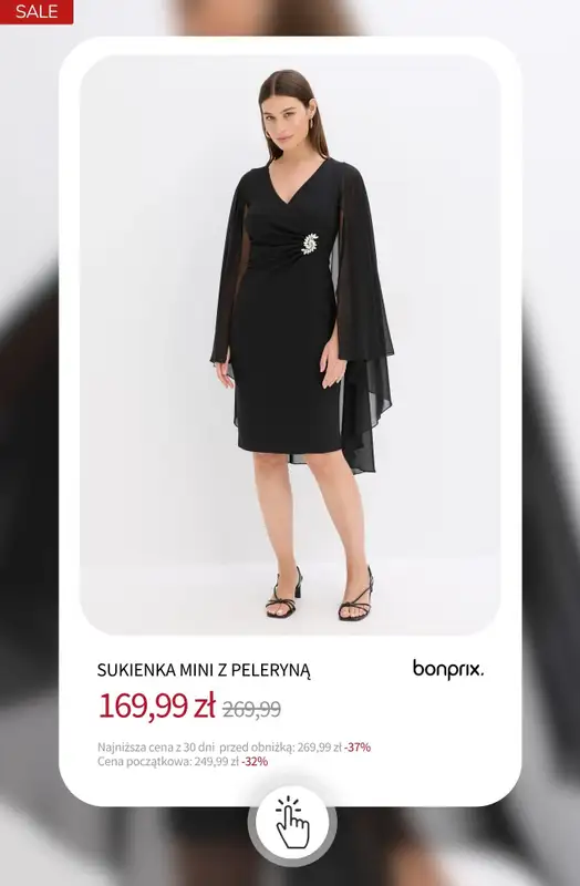 bonprix - gazetka promocyjna SALE - Sukienki do -50% od środy 17.12 do wtorku 23.12 - strona 7