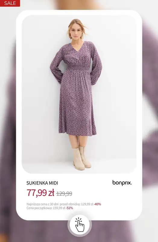 bonprix - gazetka promocyjna SALE - Sukienki do -50% od środy 17.12 do wtorku 23.12 - strona 11