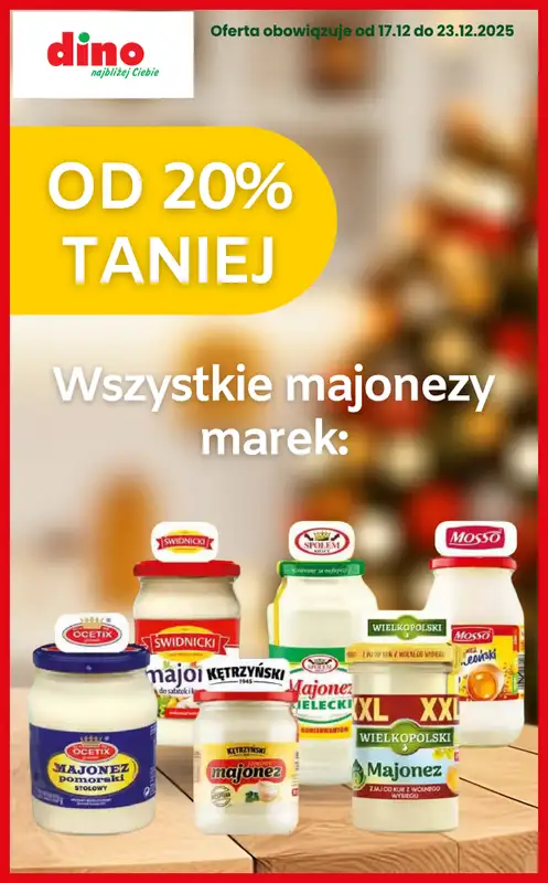 Dino - gazetka promocyjna TANIEJ na Święta - sprawdź okazje!   - strona 2