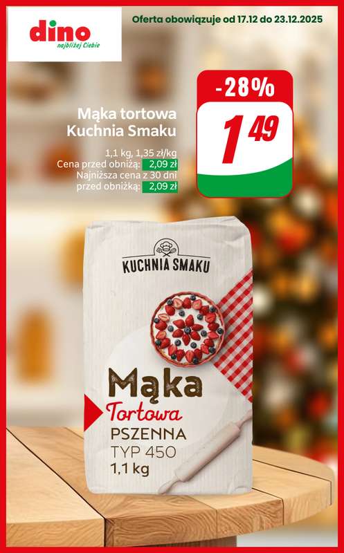 Dino - gazetka promocyjna TANIEJ na Święta - sprawdź okazje! od czwartku 18.12 do wtorku 23.12 - strona 9