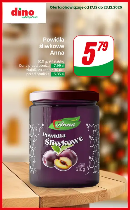 Dino - gazetka promocyjna TANIEJ na Święta - sprawdź okazje! od czwartku 18.12 do wtorku 23.12 - strona 8