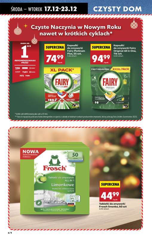Biedronka - gazetka promocyjna Drogeria Biedronki od środy 17.12 do wtorku 23.12 - strona 8