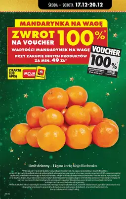 Biedronka - gazetka promocyjna Świąteczne PROMOCJE! od środy 17.12 do soboty 20.12 - strona 3