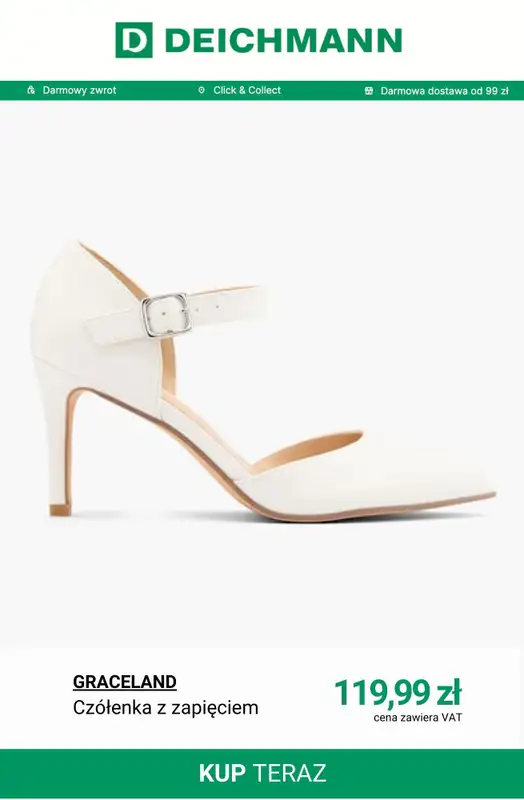 Deichmann - gazetka promocyjna Czółenka na specjalne okazje od środy 17.12  - strona 4