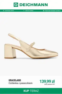 Deichmann - gazetka promocyjna Czółenka na specjalne okazje od środy 17.12  - strona 11