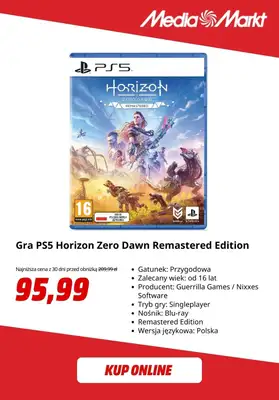 Media Markt - gazetka promocyjna Wyprzedaż PS5 - Konsole, Kontrolery, Akcesoria & Gry od środy 17.12 do czwartku 18.12 - strona 8