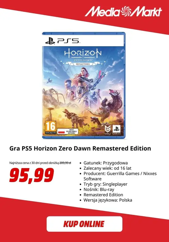 Media Markt - gazetka promocyjna Wyprzedaż PS5 - Konsole, Kontrolery, Akcesoria & Gry od środy 17.12 do czwartku 18.12 - strona 8