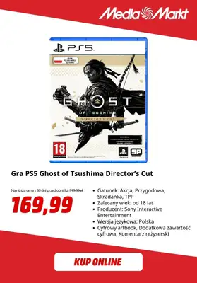 Media Markt - gazetka promocyjna Wyprzedaż PS5 - Konsole, Kontrolery, Akcesoria & Gry od środy 17.12 do czwartku 18.12 - strona 3