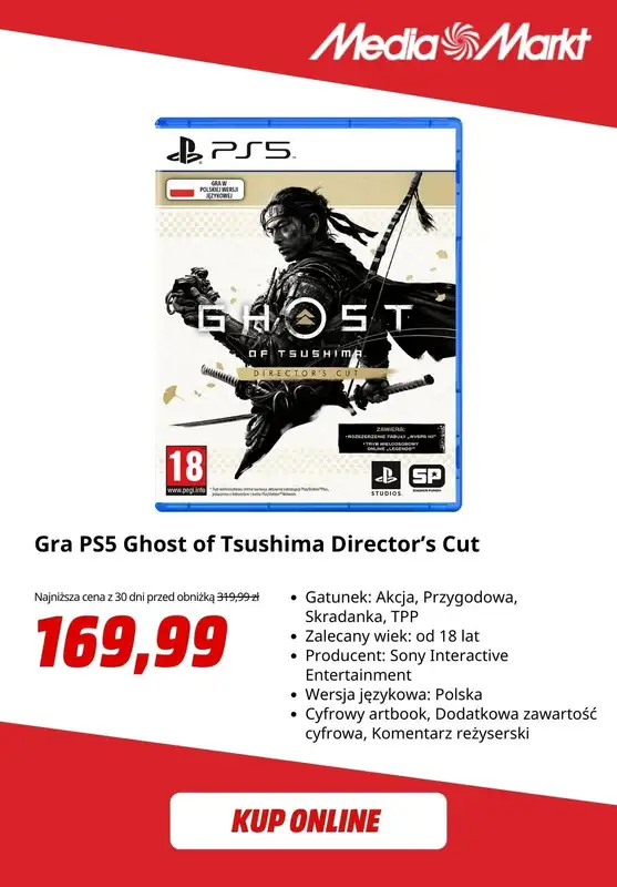 Media Markt - gazetka promocyjna Wyprzedaż PS5 - Konsole, Kontrolery, Akcesoria & Gry od środy 17.12 do czwartku 18.12 - strona 3