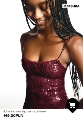 Bershka - gazetka promocyjna PARTY SERIES dla niej od środy 17.12  - strona 4