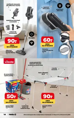 Netto - gazetka promocyjna Chotomów - Wielkie otwarcie już w czwartek 18.12 od czwartku 18.12 do niedzieli 21.12 - strona 14