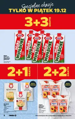 Netto - gazetka promocyjna Chotomów - Wielkie otwarcie już w czwartek 18.12 od czwartku 18.12 do niedzieli 21.12 - strona 2