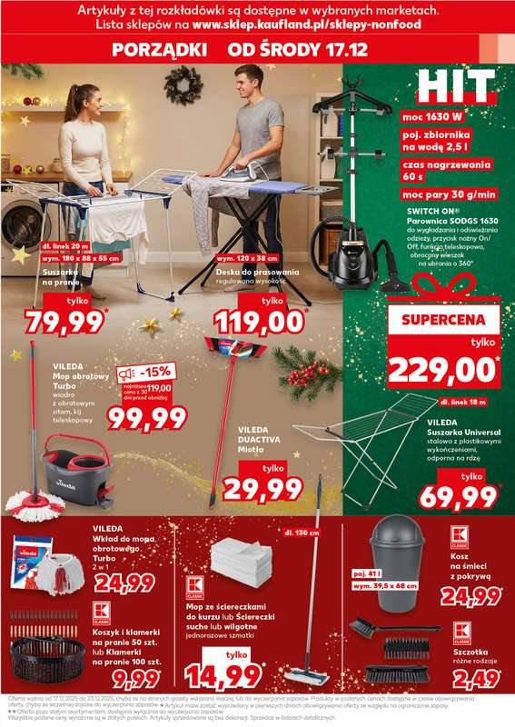 Kaufland - gazetka promocyjna Oferta Kaufland - Non Food od środy 17.12 do wtorku 23.12 - strona 7