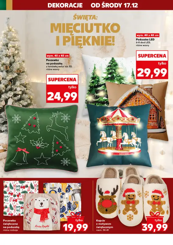 Kaufland - gazetka promocyjna Oferta Kaufland - Non Food od środy 17.12 do wtorku 23.12 - strona 42