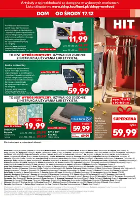 Kaufland - gazetka promocyjna Oferta Kaufland - Non Food od środy 17.12 do wtorku 23.12 - strona 63