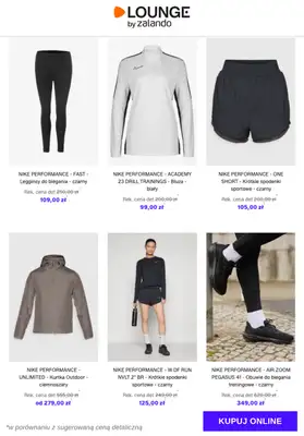 Lounge by Zalando - gazetka promocyjna Specjalne okazje: Nike Performance od środy 17.12 do soboty 20.12 - strona 10