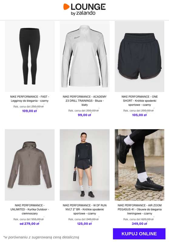 Lounge by Zalando - gazetka promocyjna Specjalne okazje: Nike Performance od środy 17.12 do soboty 20.12 - strona 10