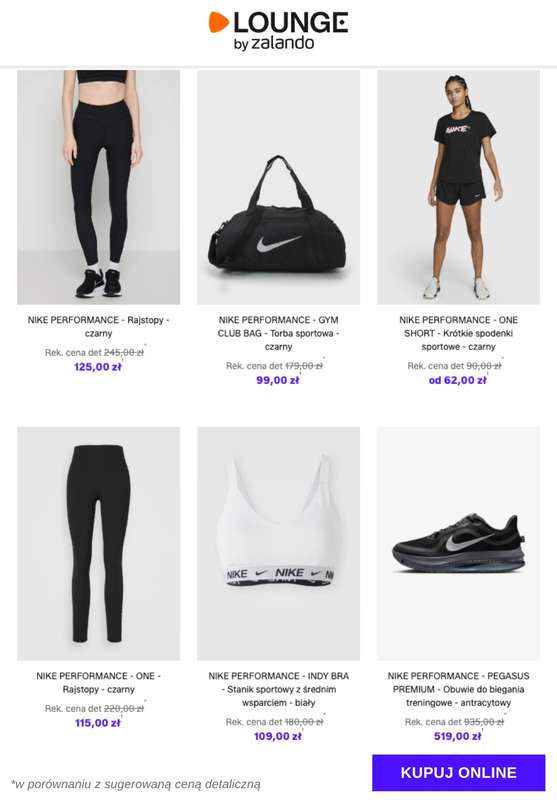 Lounge by Zalando - gazetka promocyjna Specjalne okazje: Nike Performance od środy 17.12 do soboty 20.12 - strona 2