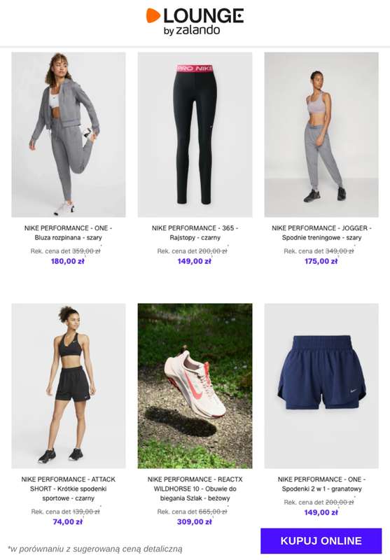 Lounge by Zalando - gazetka promocyjna Specjalne okazje: Nike Performance od środy 17.12 do soboty 20.12 - strona 3