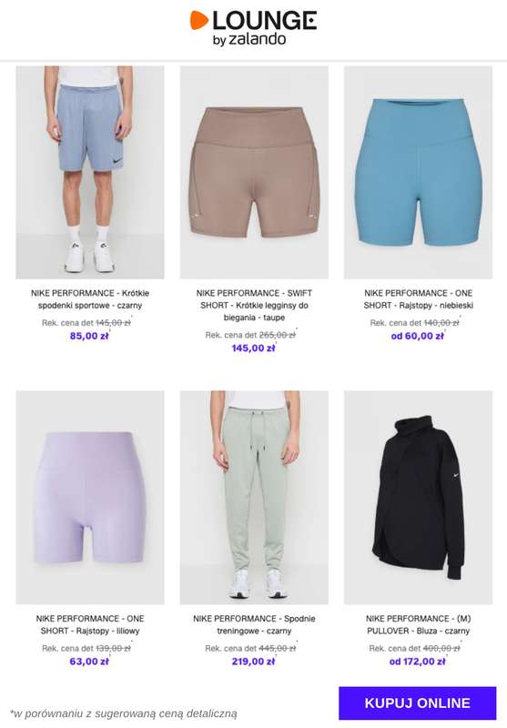 Lounge by Zalando - gazetka promocyjna Specjalne okazje: Nike Performance od środy 17.12 do soboty 20.12 - strona 8
