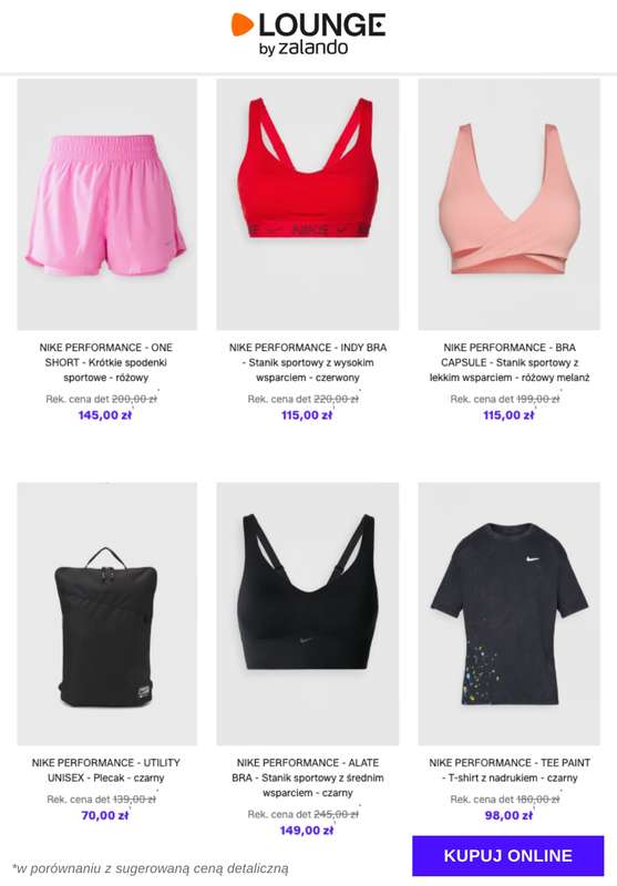 Lounge by Zalando - gazetka promocyjna Specjalne okazje: Nike Performance od środy 17.12 do soboty 20.12 - strona 5