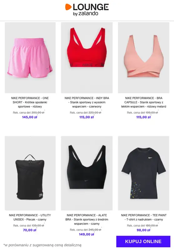 Lounge by Zalando - gazetka promocyjna Specjalne okazje: Nike Performance od środy 17.12 do soboty 20.12 - strona 5
