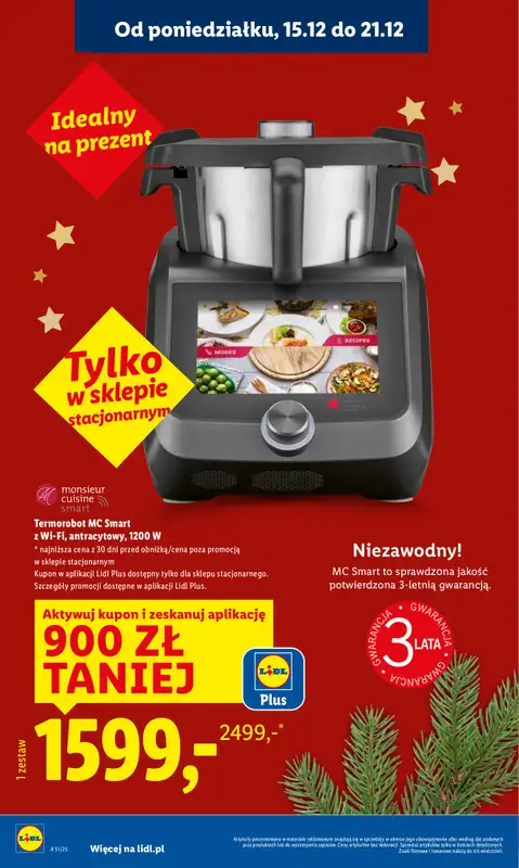Lidl - gazetka promocyjna Oferta od poniedziałku od poniedziałku 15.12 do środy 17.12 - strona 24