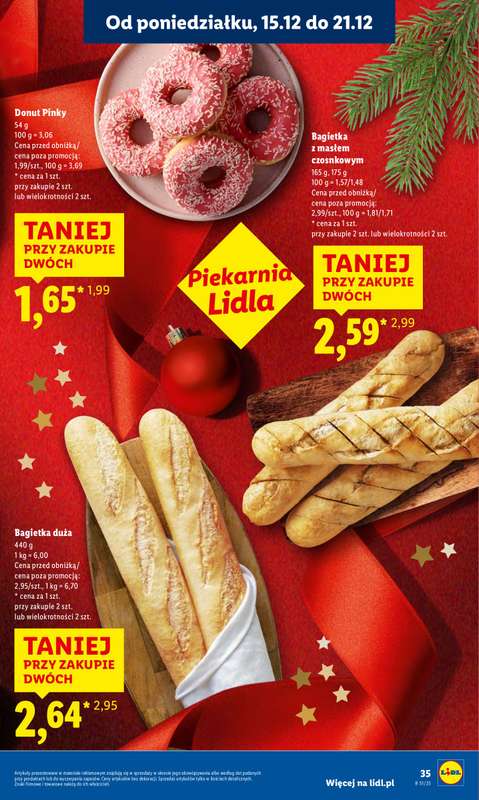 Lidl - gazetka promocyjna Oferta od poniedziałku od poniedziałku 15.12 do środy 17.12 - strona 37