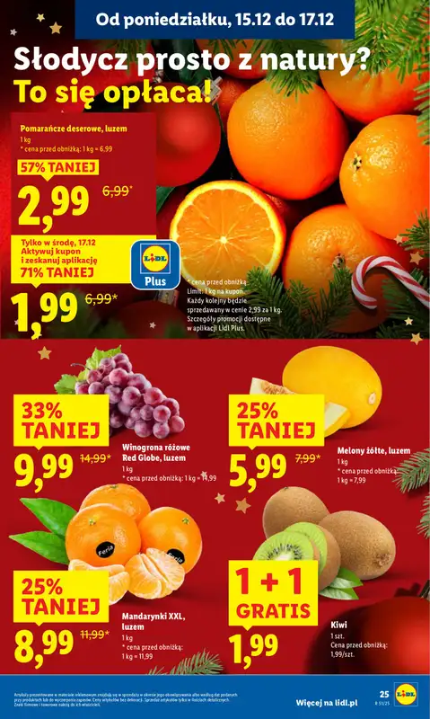 Lidl - gazetka promocyjna Oferta od poniedziałku od poniedziałku 15.12 do środy 17.12 - strona 27
